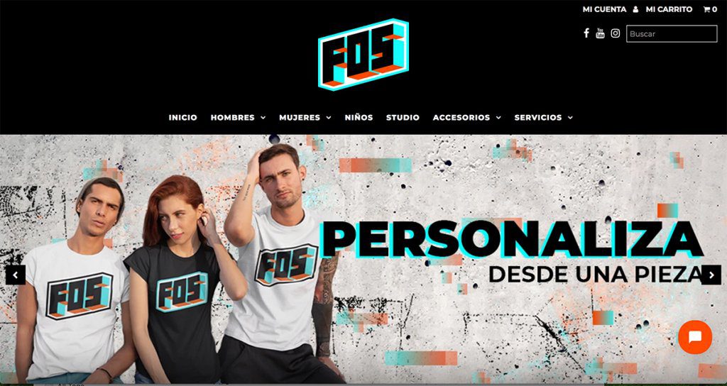 FOS personaliza desde una pieza