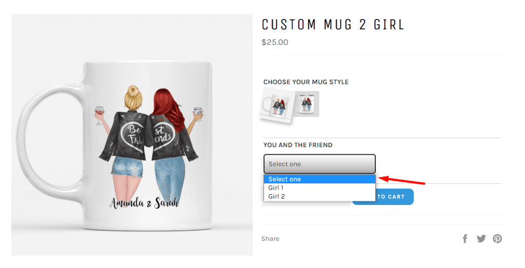 Conditional Logic using Shopify Product Options App