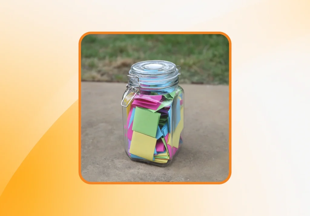 DIY Memory Jar