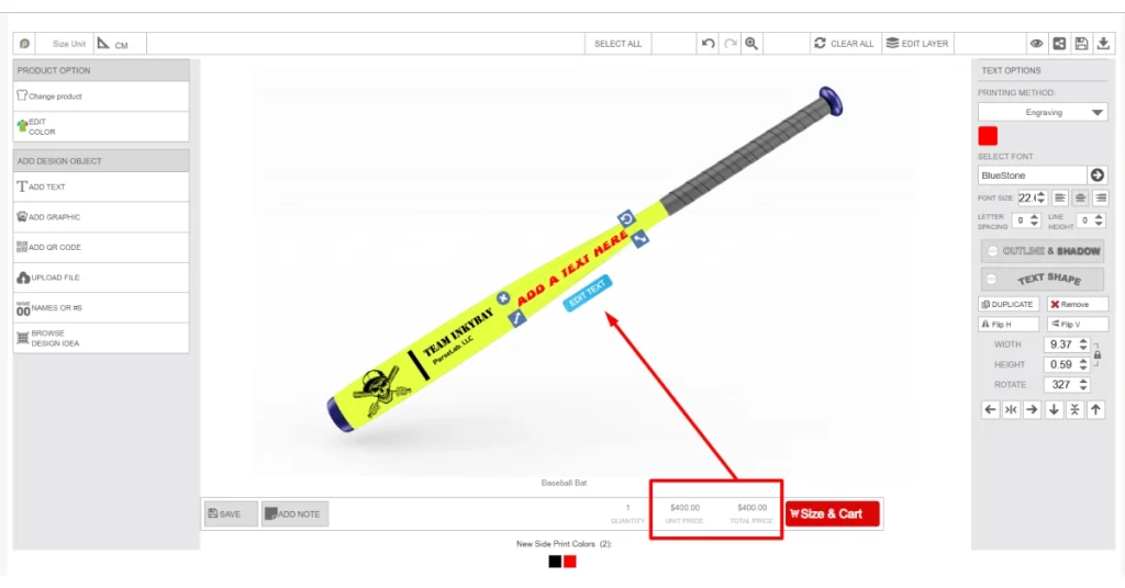 Customized Baseball Bats, Configure-Your-Product.