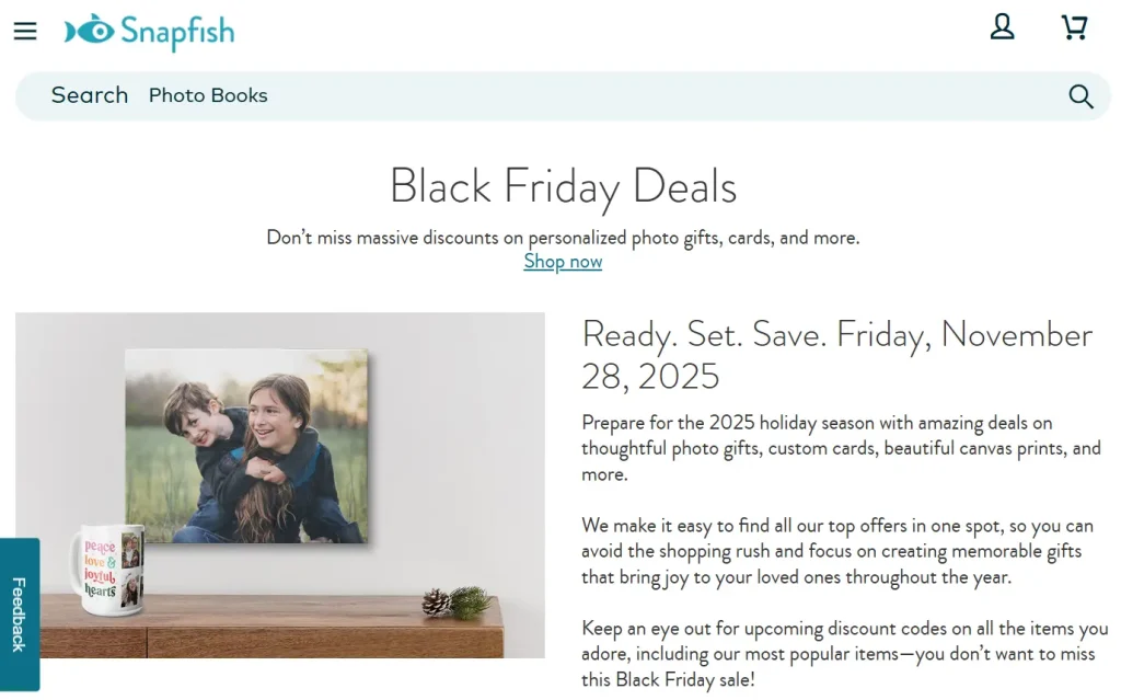Black friday deals for personalized gifts