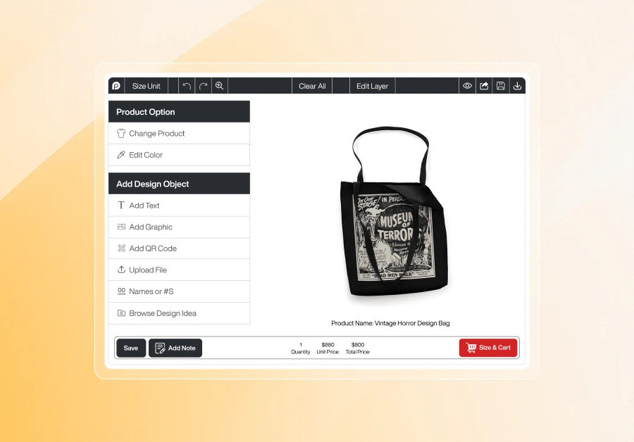 vintage-horror-design-bag