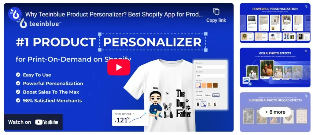 teeinblue flexible print area feature