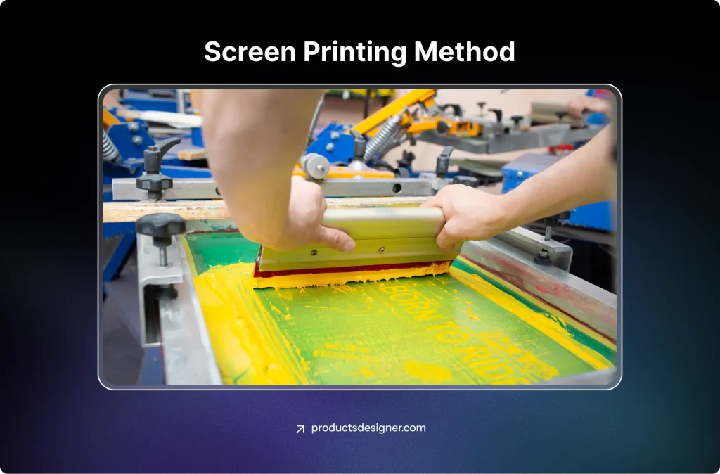 Screen Printing Method