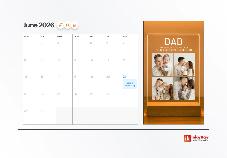 ecommerce calendar for june