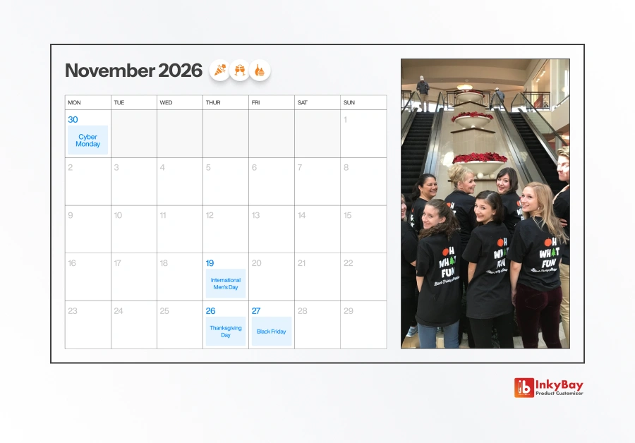 ecommerce calendar (novemeber)