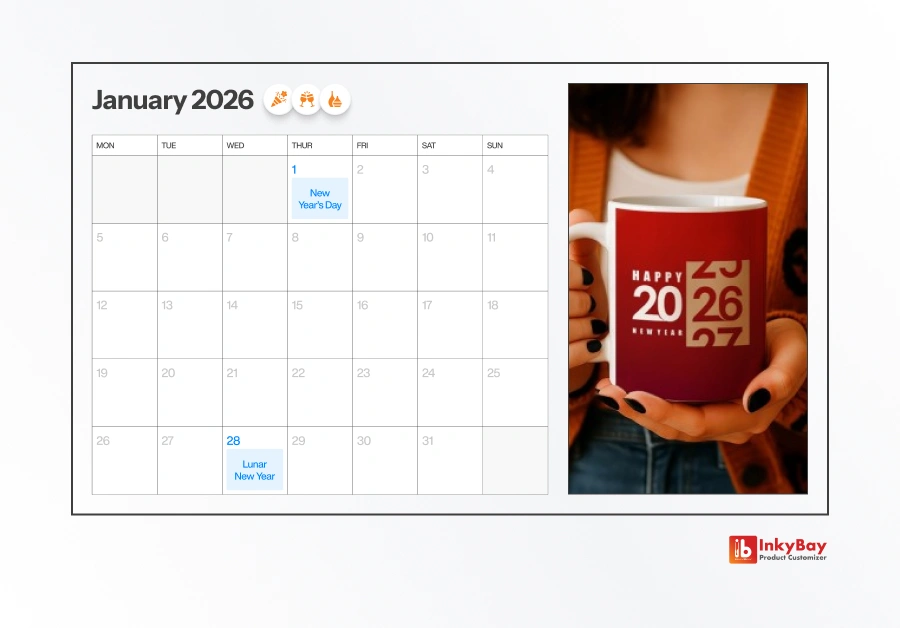 ecommerce calendar (january)