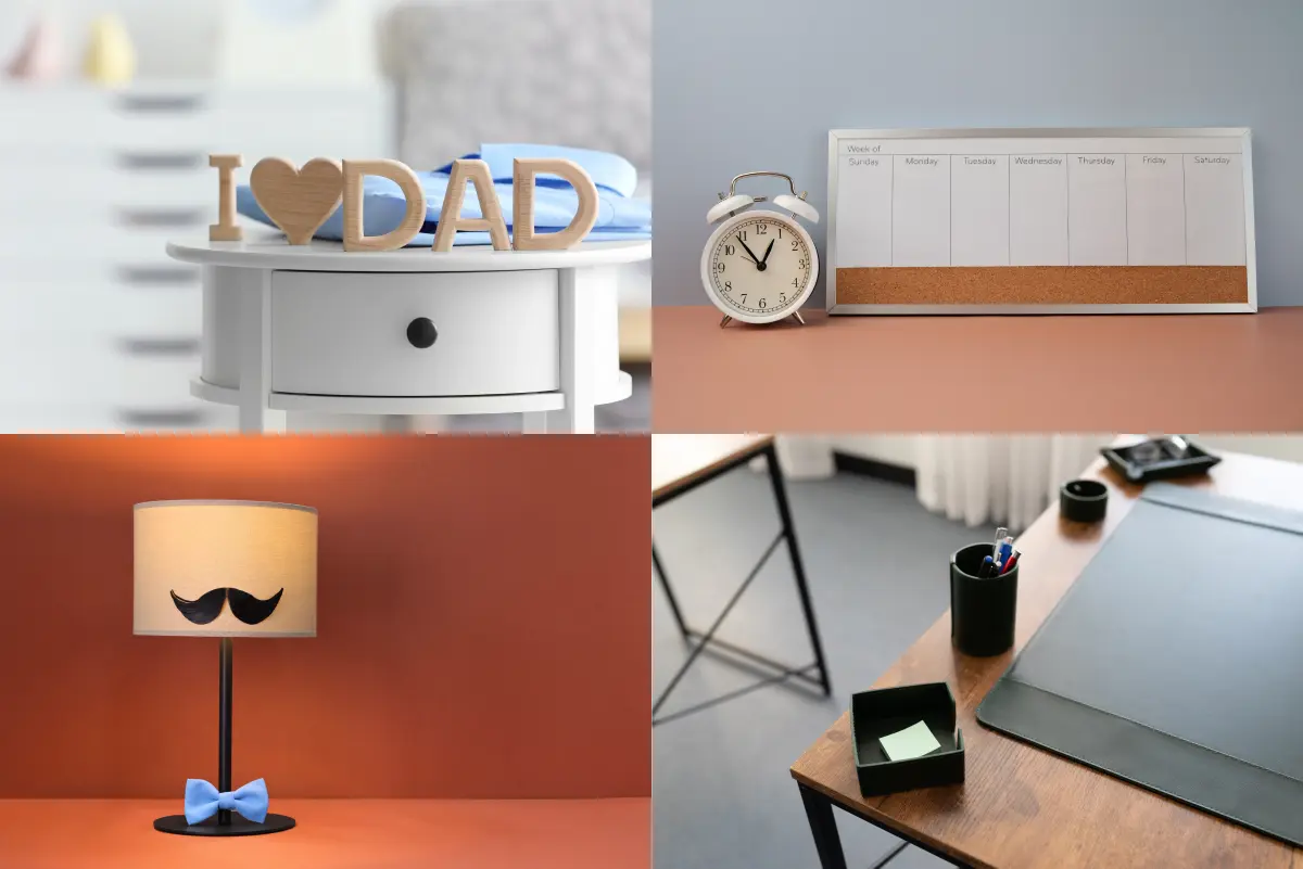 personalized desk accessories for dads