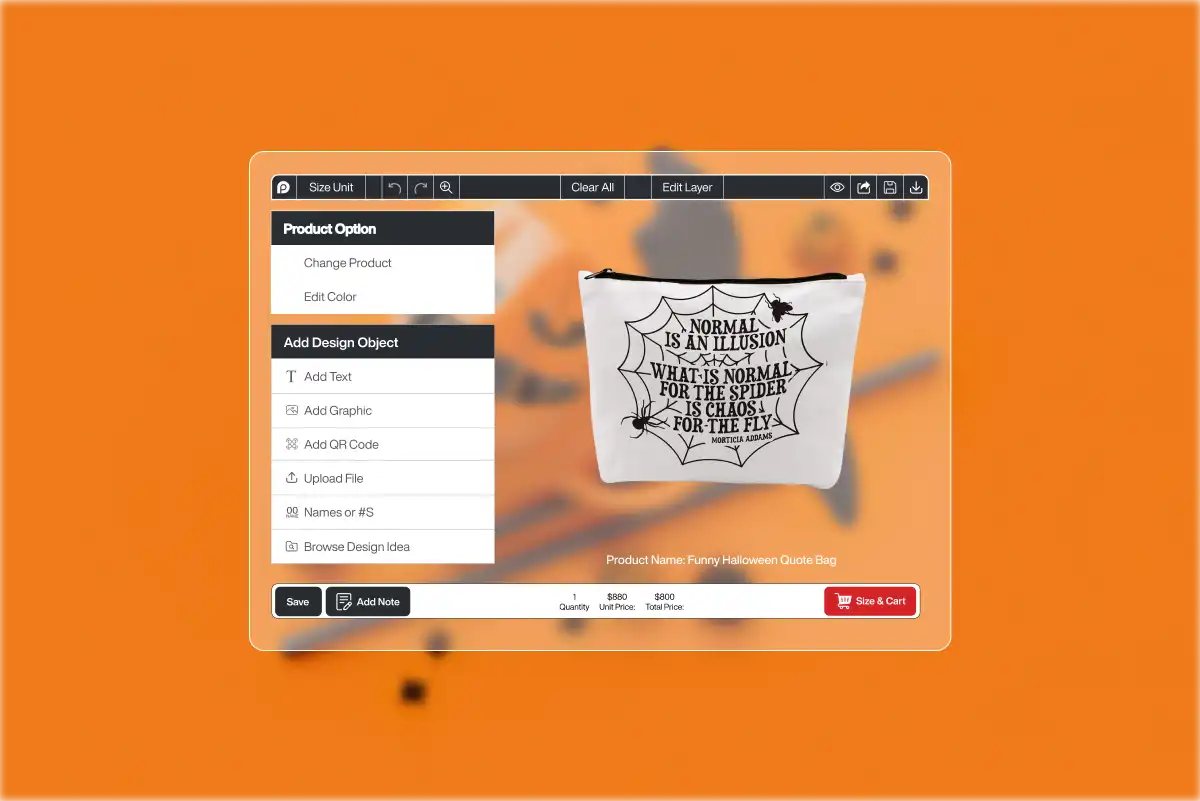 sell personalized halloween products on shopify