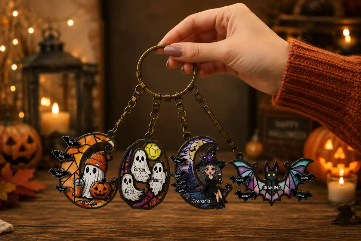 Personalized Halloween Suncatchers for Halloween